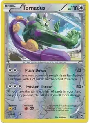 Tornadus 86/111 Furious Fists