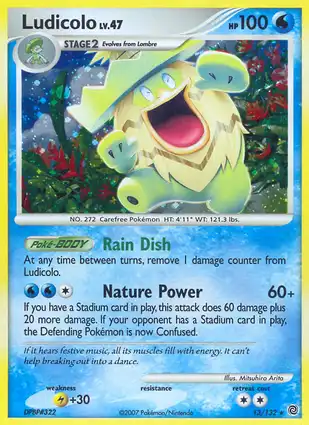 Ludicolo 13/132 Secret Wonders