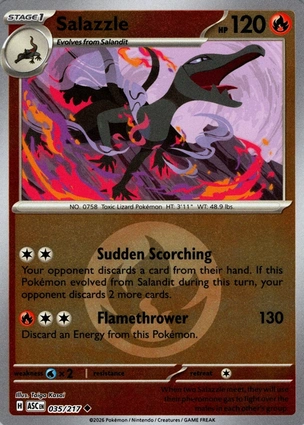 Salazzle 035/217 Ascended Heroes