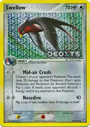 Swellow 49/107 EX Deoxys