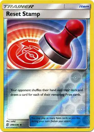 Reset Stamp 206/236 Unified Minds