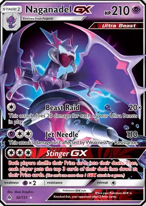 Naganadel-GX 56/131 Forbidden Light