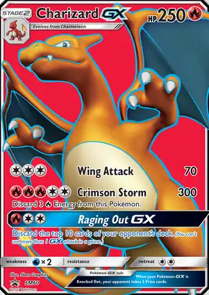 Charizard GX SM60 Sun & Moon Promos