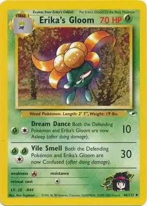 Erika's Gloom 46/132 Gym Heroes