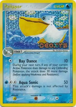 Pelipper 21/107 EX Deoxys