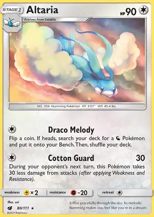 Altaria 80/111 Crimson Invasion