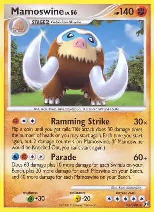Mamoswine 21/100 Stormfront