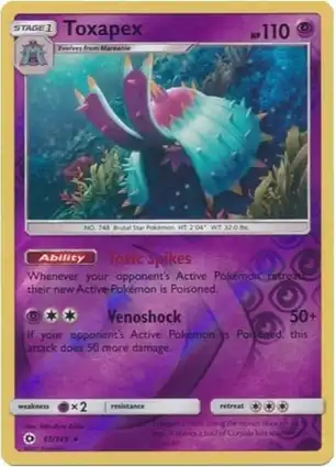 Toxapex 63/149 Sun & Moon
