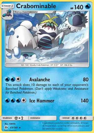 Crabominable 43/149 Sun & Moon