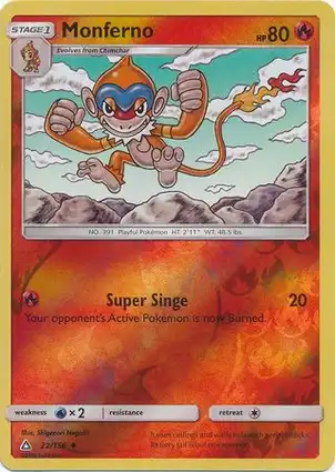 Monferno 22/156 Ultra Prism
