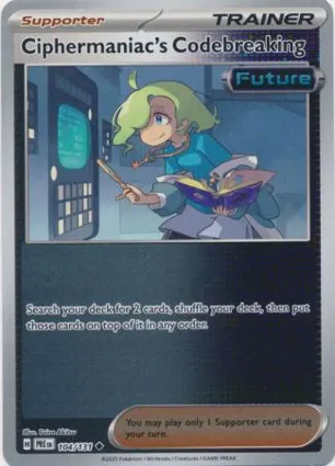 Ciphermaniac's Codebreaking 104/131 Prismatic Evolutions