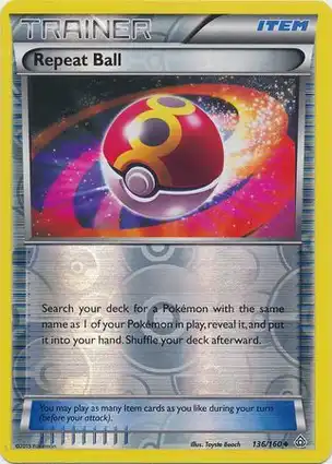 Repeat Ball 136/160 Primal Clash