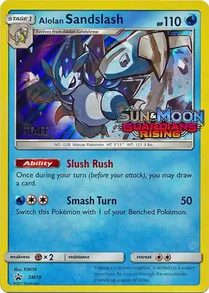 Alolan Sandslash SM18 Sun & Moon Promos
