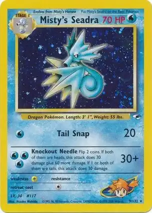 Misty's Seadra 9/132 Gym Heroes