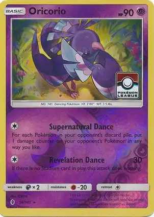 Oricorio 56/145 Guardians Rising