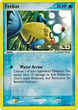Feebas 50/106 EX Emerald