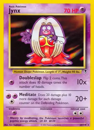 Jynx 26/110 Legendary Collection