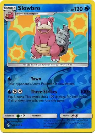 Slowbro 43/214 Unbroken Bonds