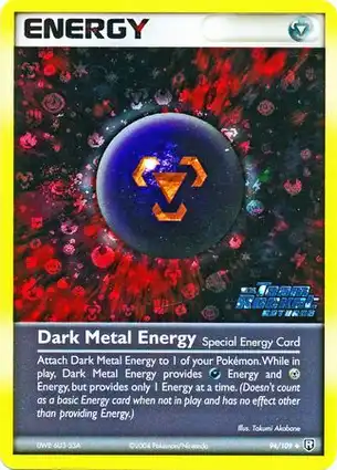 Dark Metal Energy 94/109 EX Team Rocket Returns