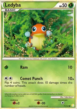 Ledyba 71/123 HeartGold & SoulSilver