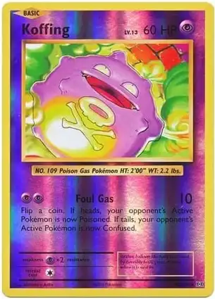 Koffing 50/108 Evolutions