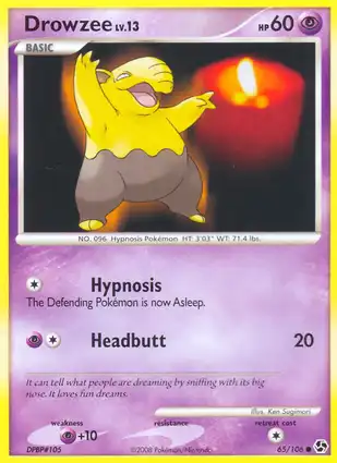 Drowzee 65/106 Great Encounters