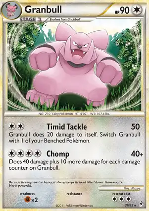 Granbull 26/95 Call of Legends