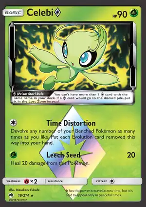 Celebi ◇ 19/214 Lost Thunder