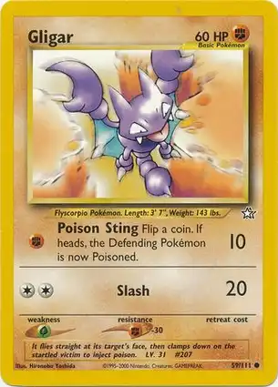 Gligar 59/111 Neo Genesis