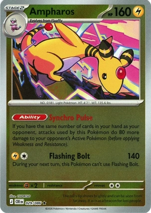 Ampharos 029/086 Chaos Rising