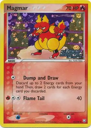 Magmar 44/109 EX Team Rocket Returns