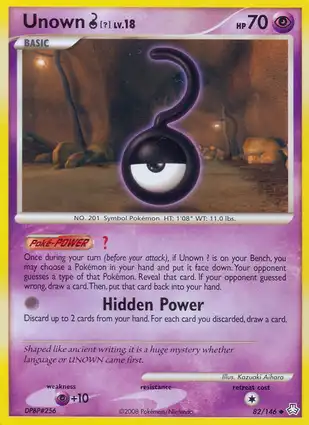 Unown ? 82/146 Legends Awakened