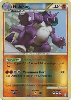 Nidoking 6/102 Triumphant