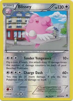 Blissey 81/119 Phantom Forces