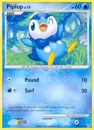 Piplup 121/147 Supreme Victors