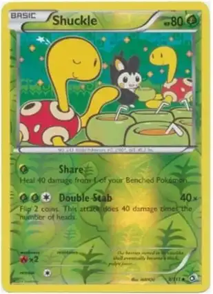 Shuckle 3/113 Legendary Treasures
