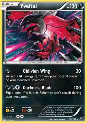 Yveltal 78/146 XY