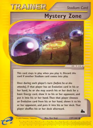 Mystery Zone 137/144 Skyridge