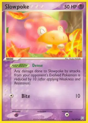 Slowpoke 76/109 EX Team Rocket Returns