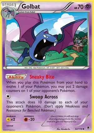 Golbat 32/119 Phantom Forces