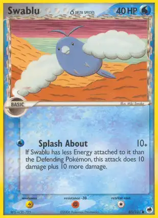 Swablu 65/101 EX Dragon Frontiers