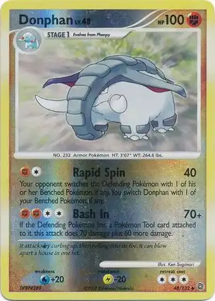 Donphan 48/132 Secret Wonders