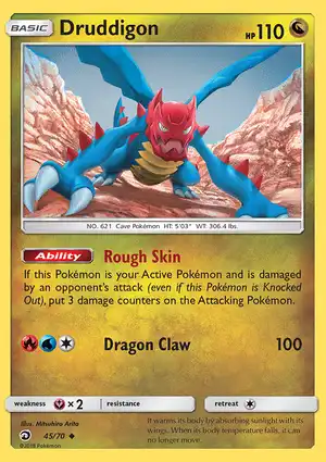 Druddigon 45/70 Dragon Majesty