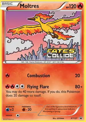 Moltres XY127 XY Promos