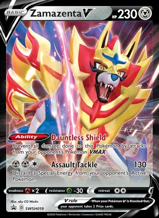 Zamazenta V SWSH019 Sword & Shield Promos