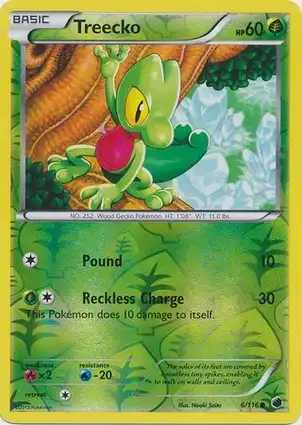 Treecko 6/116 Plasma Freeze