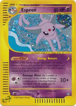 Espeon H9/H32 Aquapolis
