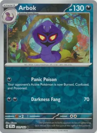 Arbok 101/162 Temporal Forces