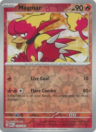 Magmar 126/165 Scarlet & Violet 151