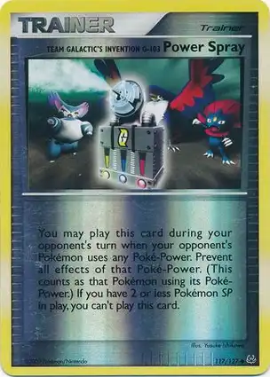 Team Galactic's Invention G-103 Power Spray 117/127 Platinum